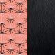 Cuir reversible les Georgettes eclat / noir