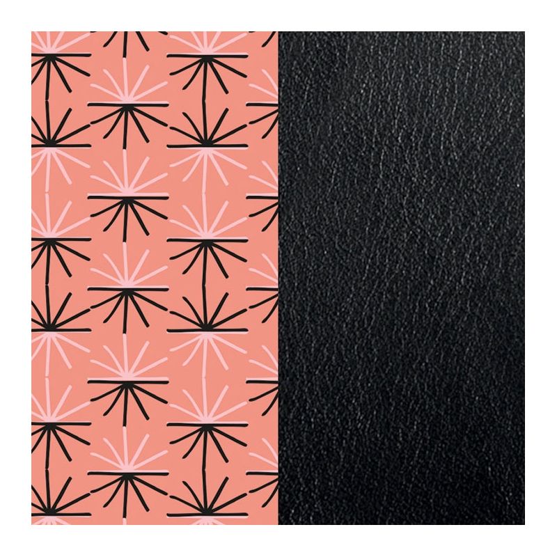 Cuir reversible les Georgettes eclat / noir