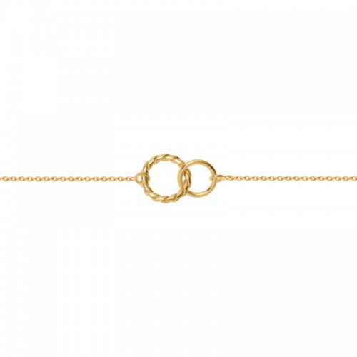 Bracelet Saunier Bolero en Plaqué Or