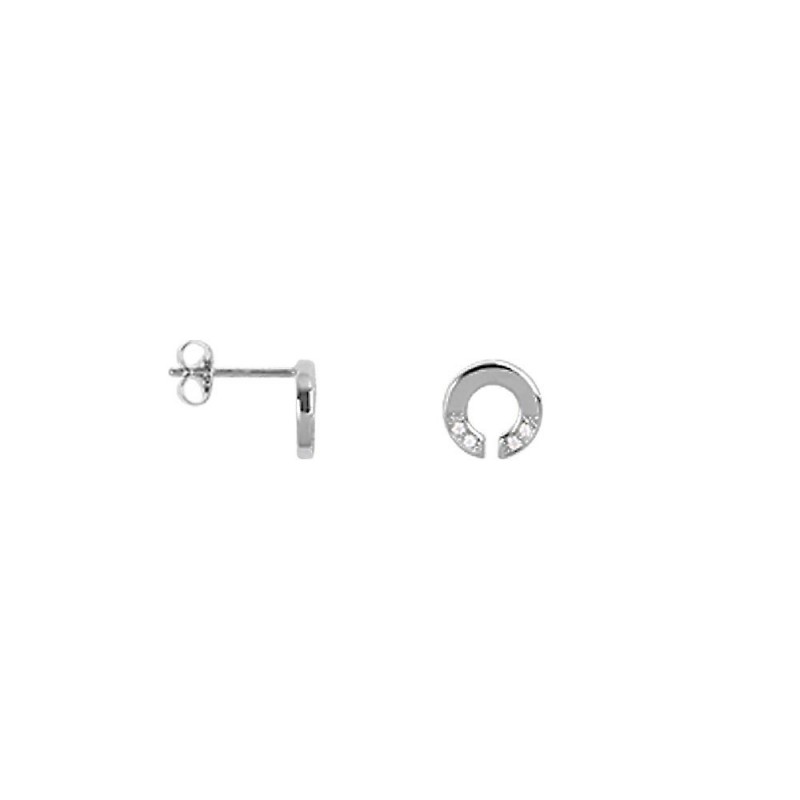 Boucles d'oreilles Saunier Argent