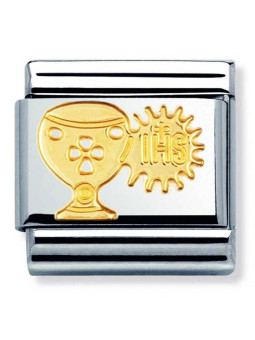 Maillon Nomination classic calice religieux en Or