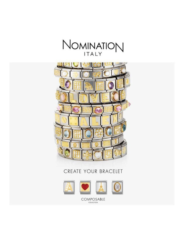 Maillon Nomination classic calice religieux en Or