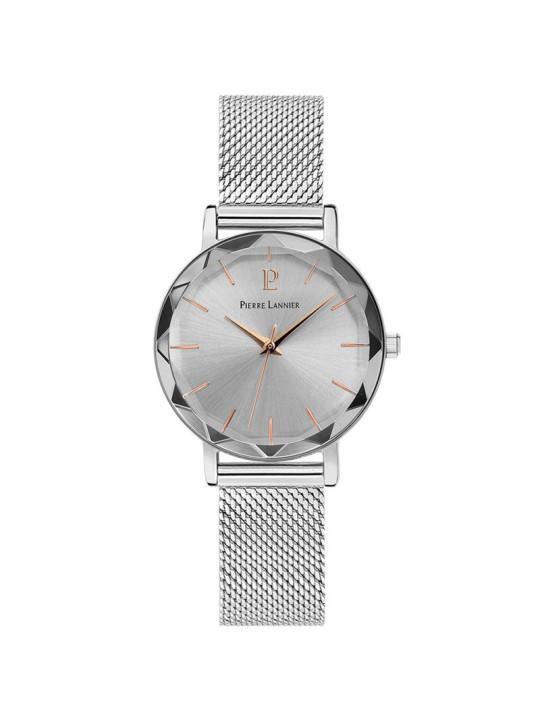 Montre Vintage Nivella Années 70 - Cadran Nacre, Bracelet Milanais, Quartz Japonais, Parfait état
