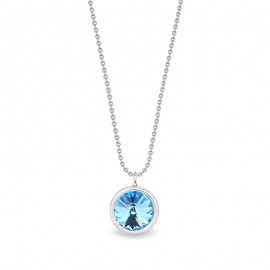 Collier femme Spark Candy bleu azur