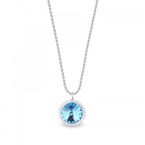 Collier femme Spark Candy Mars bleu azur