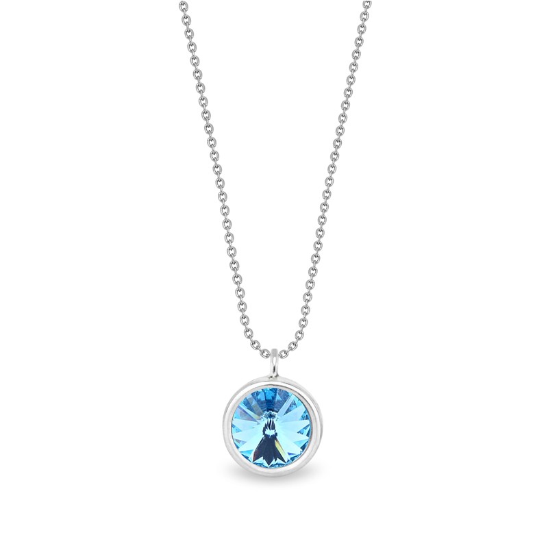 Collier femme Spark Candy bleu azur