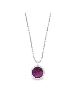 Collier femme Spark Candy violet