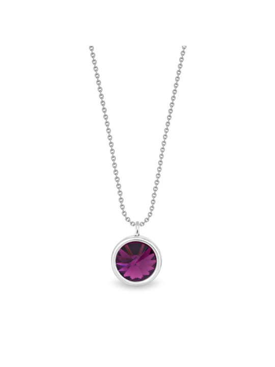 Collier femme Spark Candy violet