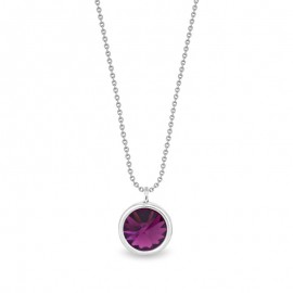 Collier femme Spark Candy violet