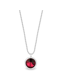 Collier femme Spark Candy Grenat