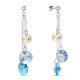 Boucles d'oreilles femme Spark pendantes