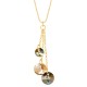 Collier femme Spark Doré Pierres Cristaux Swarovski