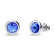 Boucles d'oreilles femme Spark Septembre Bleu Saphir