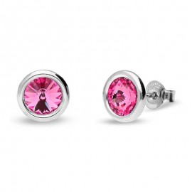 Boucles d'oreilles femme Spark Octobre Tourmaline