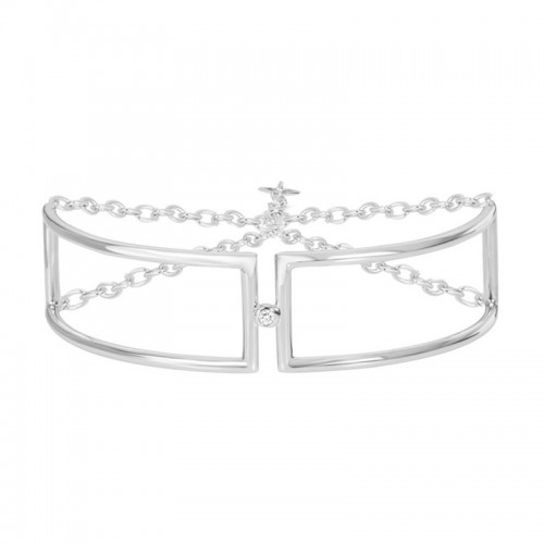 Bracelet femme Argent et Diamant La Garçonne