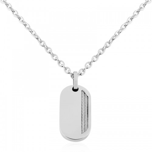 Collier Phebus Acier Blanc