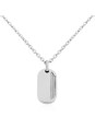 Collier Phebus Acier Blanc