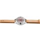 Montre Oui and Me Fleurette cuir camel