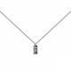 Collier Phebus pour homme Acier 316L gris