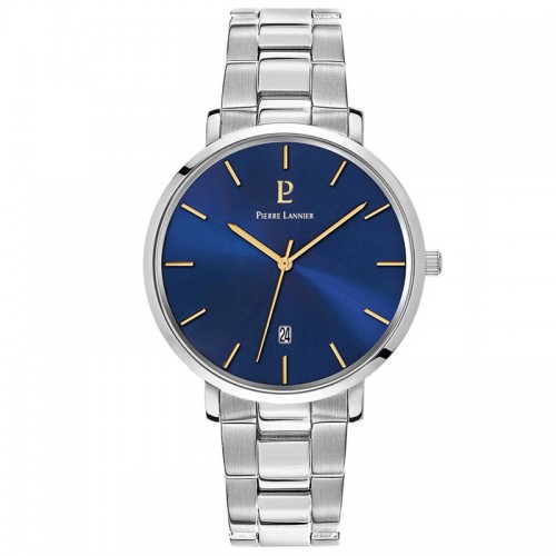 Montre acier argenté homme Pierre Lannier