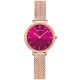 Montre femme Or rose Framboise Pierre Lannier