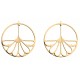 Boucles d'oreilles femme Altesse Chic Dorées Bleuet
