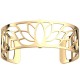 Bracelet manchette femme Les Georgettes Doré Lotus 25 mm