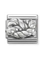 Maillon Nomination classic symbole de l'infini en Argent