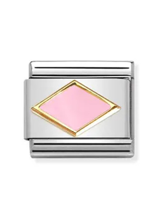 Mailllon Nomination classic rectangle rouge