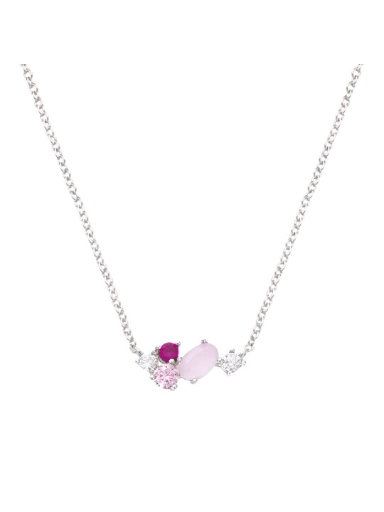 Collier Go Girl Mademoiselle Argent