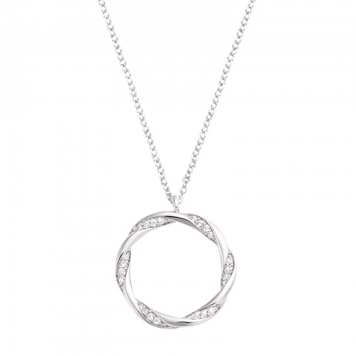 Collier Go Girl Mademoiselle Argent