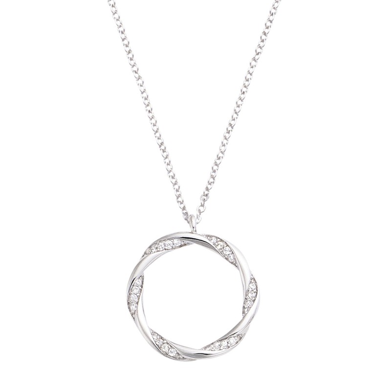 Collier Go Girl Mademoiselle Argent