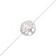 Bracelet Go Mademoiselle Argent et oxydes