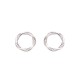 Boucles d'oreilles Argent et oxydes