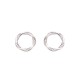 Boucles d'oreilles Argent et oxydes