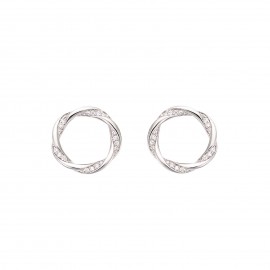 Boucles d'oreilles Argent et oxydes