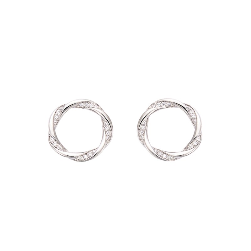 Boucles d'oreilles Argent et oxydes