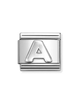 Nomination classic lettre A Argent