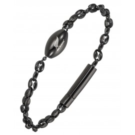 Bracelet All Blacks acier noir