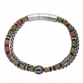 Bracelet All Blacks acier
