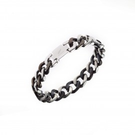 Bracelet All Blacks acier noir