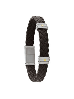 Bracelet homme cuir Jourdan