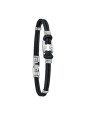 Bracelet homme paracorde noir Jourdan
