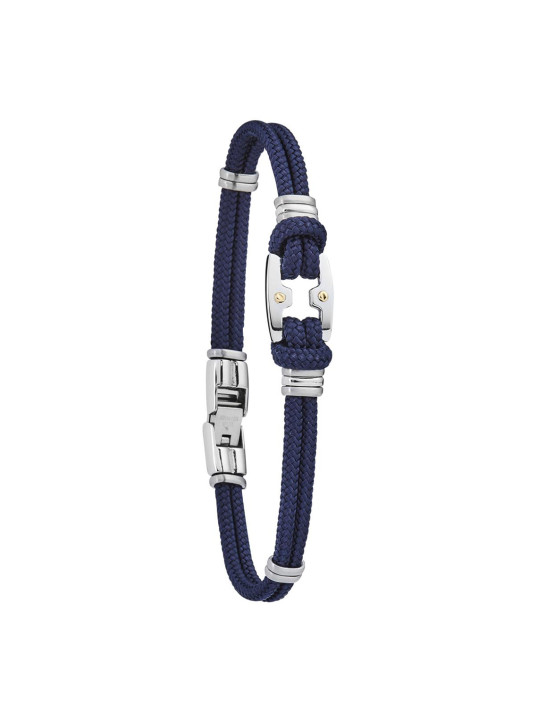 Bracelet homme paracorde bleue Jourdan