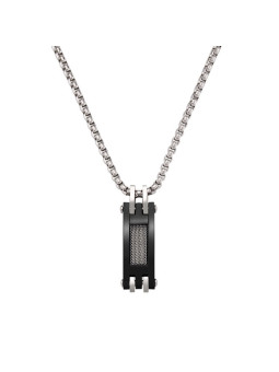 Collier homme acier Jourdan