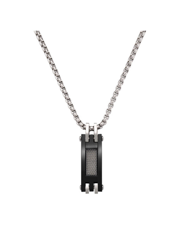 Collier homme acier Jourdan