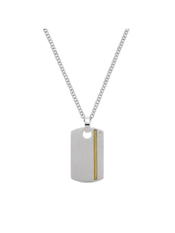 Collier homme acier Jourdan