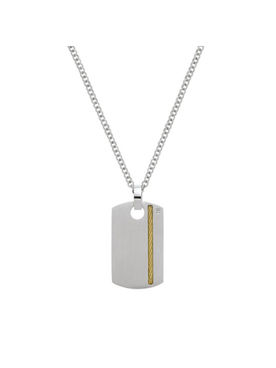 Collier homme acier Jourdan