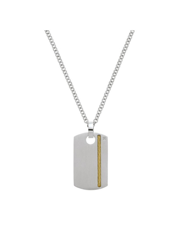 Collier homme acier Jourdan