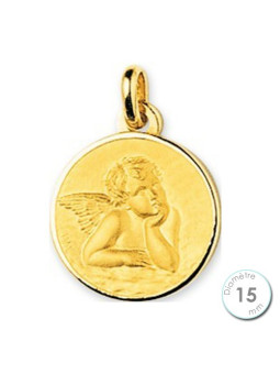 Médaille de baptême Ange en Or